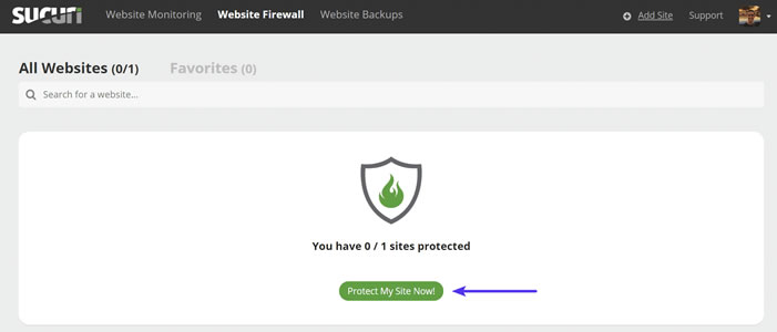 How to Set up Sucuri Firewall (WAF) on Your WordPress Site | Atak Domain Hosting