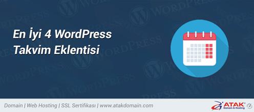 En İyi 4 WordPress Takvim Eklentisi