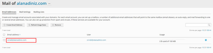 Plesk Panel Üzerinde Mail Şifremi Nasıl Değiştiririm? - Atak Domain Hosting