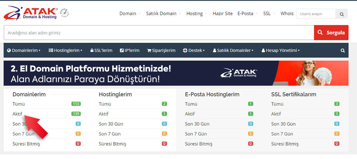 Domain Nasil Satilir 2 El Domain Platformunda Domain Satis Resimli Anlatim