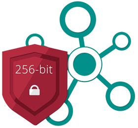 256 bit Strongest encryption