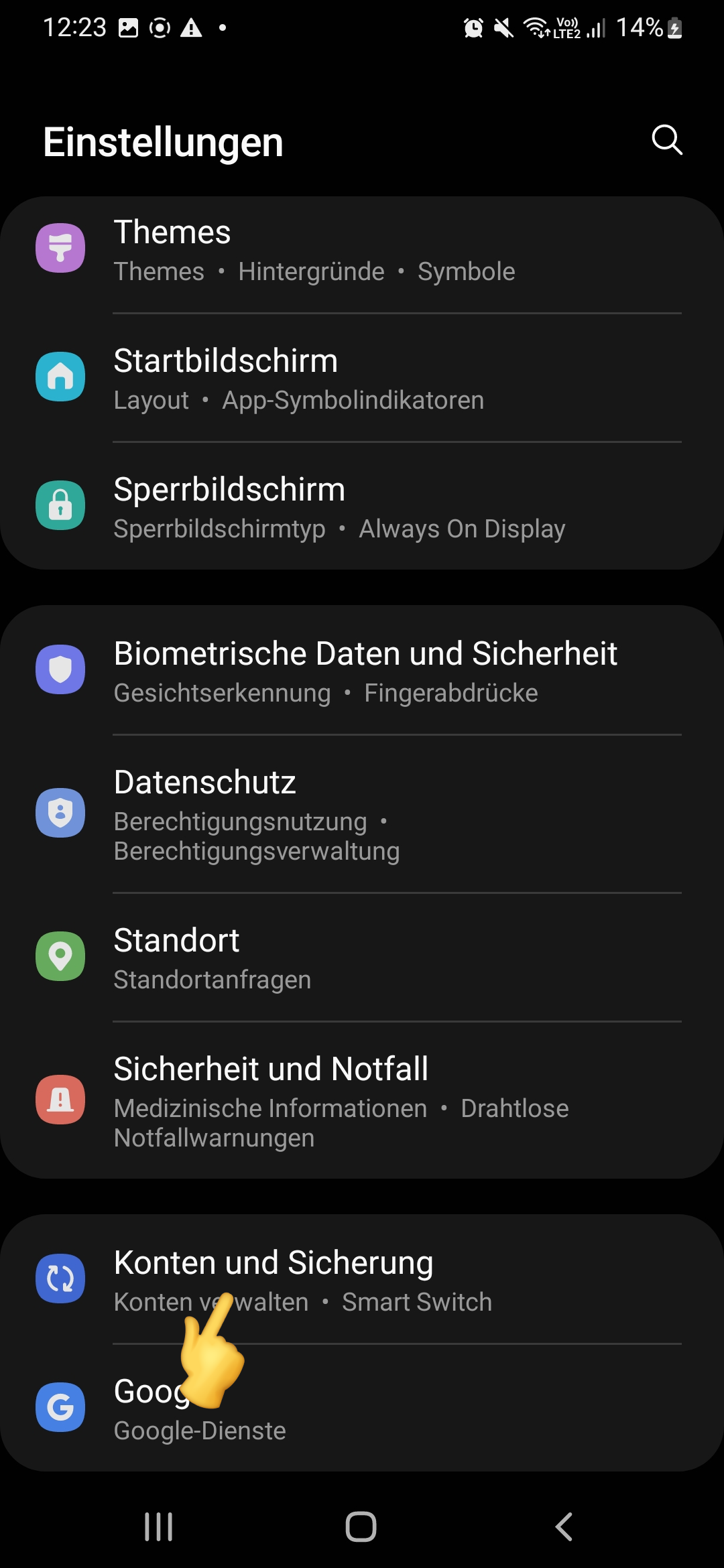 Android Mail-Setup - Atak Domain