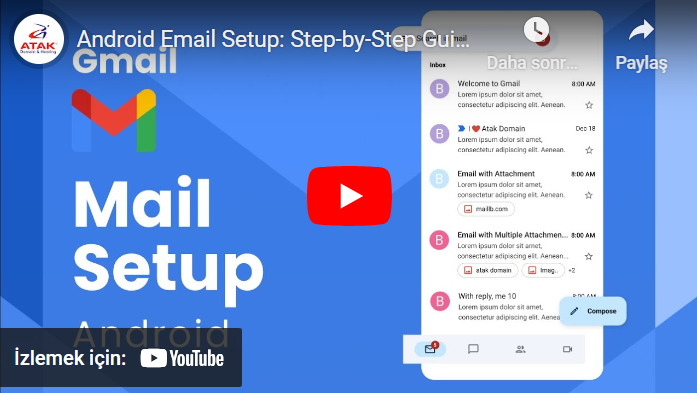 Android Email Setup: Step-by-Step Guide 2024 - Atak Domain