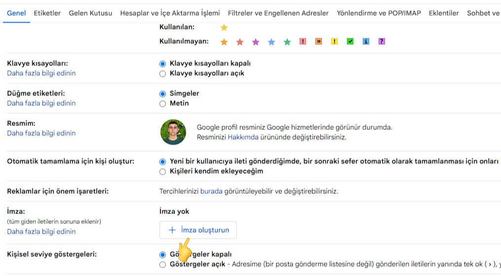 Gmail'de Email İmzası Ekleme - Atak Domain
