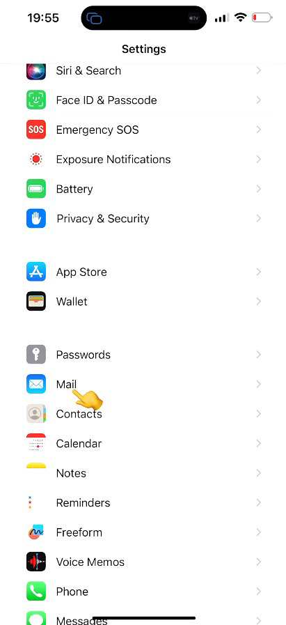 How to add email to iPhone - Atak Domain