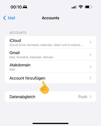 So fügen Sie E-Mails zum iPhone hinzu – Atak Domain