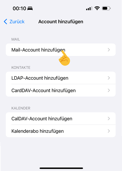 So fügen Sie E-Mails zum iPhone hinzu – Atak Domain