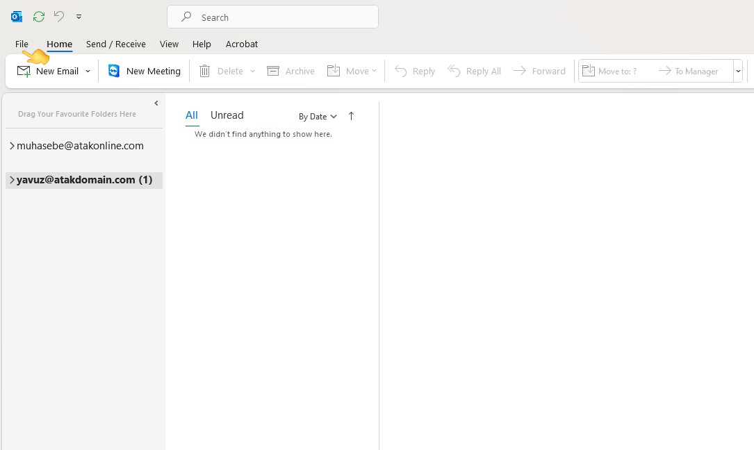 Outlook Mail Setup - Atak Domain