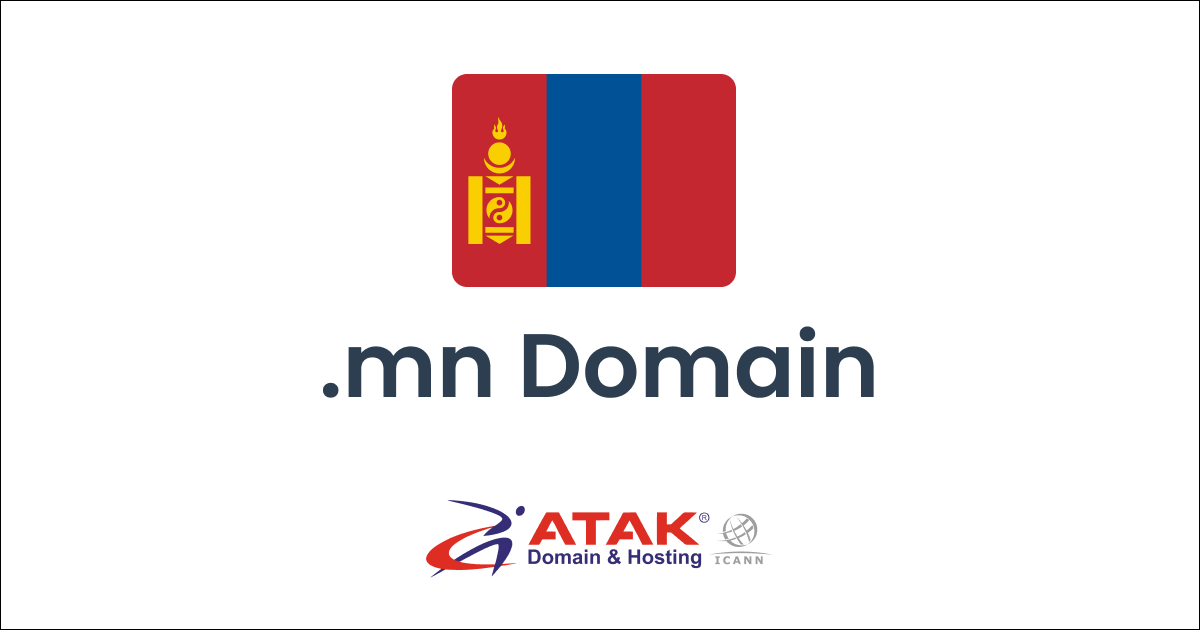 Buy a .MN Domain - Mongolia Domain Registration