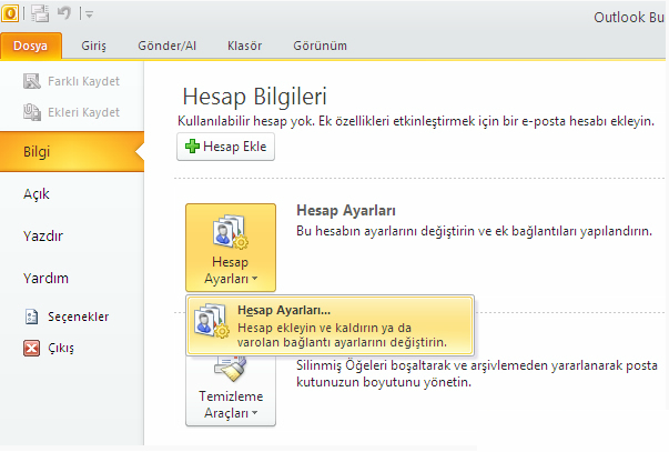 Microsoft Imap Kurulumu Outlook Hotmail Windows Live Bursa Interbim