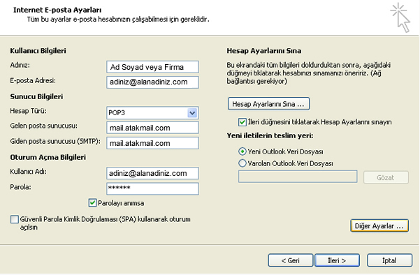 Microsoft Outlook 2010 Kurulumu