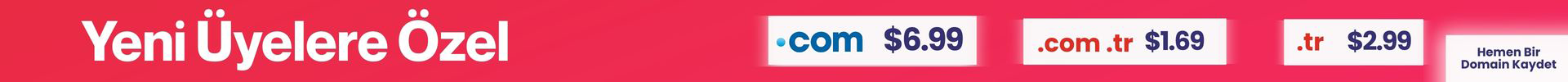 Yeni Üyelere Özel İndirimler - Atak Domain